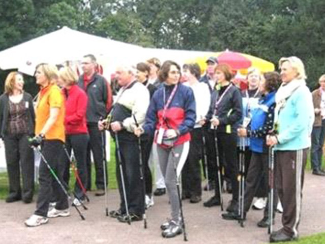 Nordic-Walk-Projekt der Stiftung, vom 23.09.2008